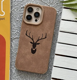 قاب مخملی شاخ گوزن آیفون Iphone